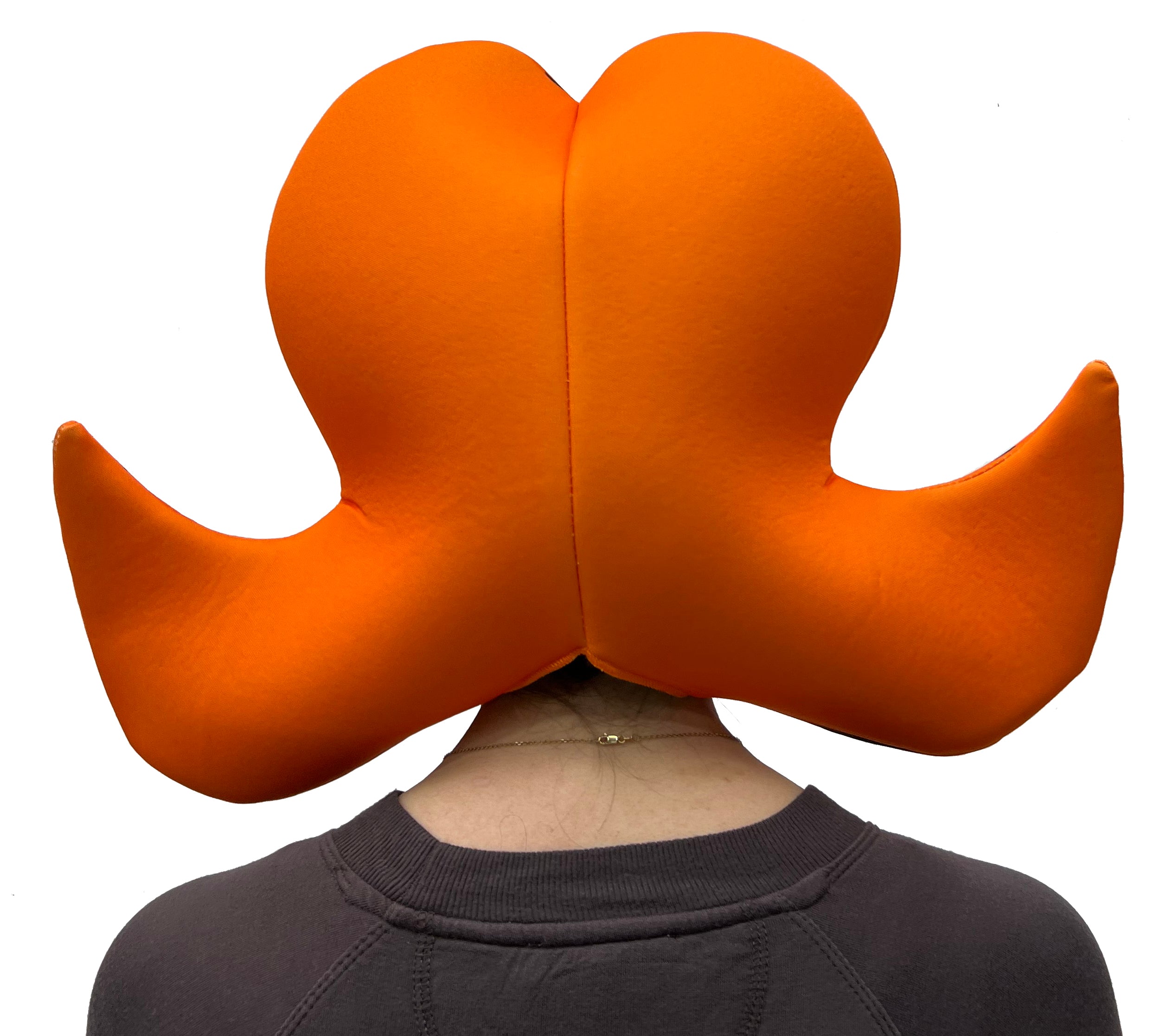 Rasta Imposta Orange Bouffant Cartoon Perücke Einheitsgröße