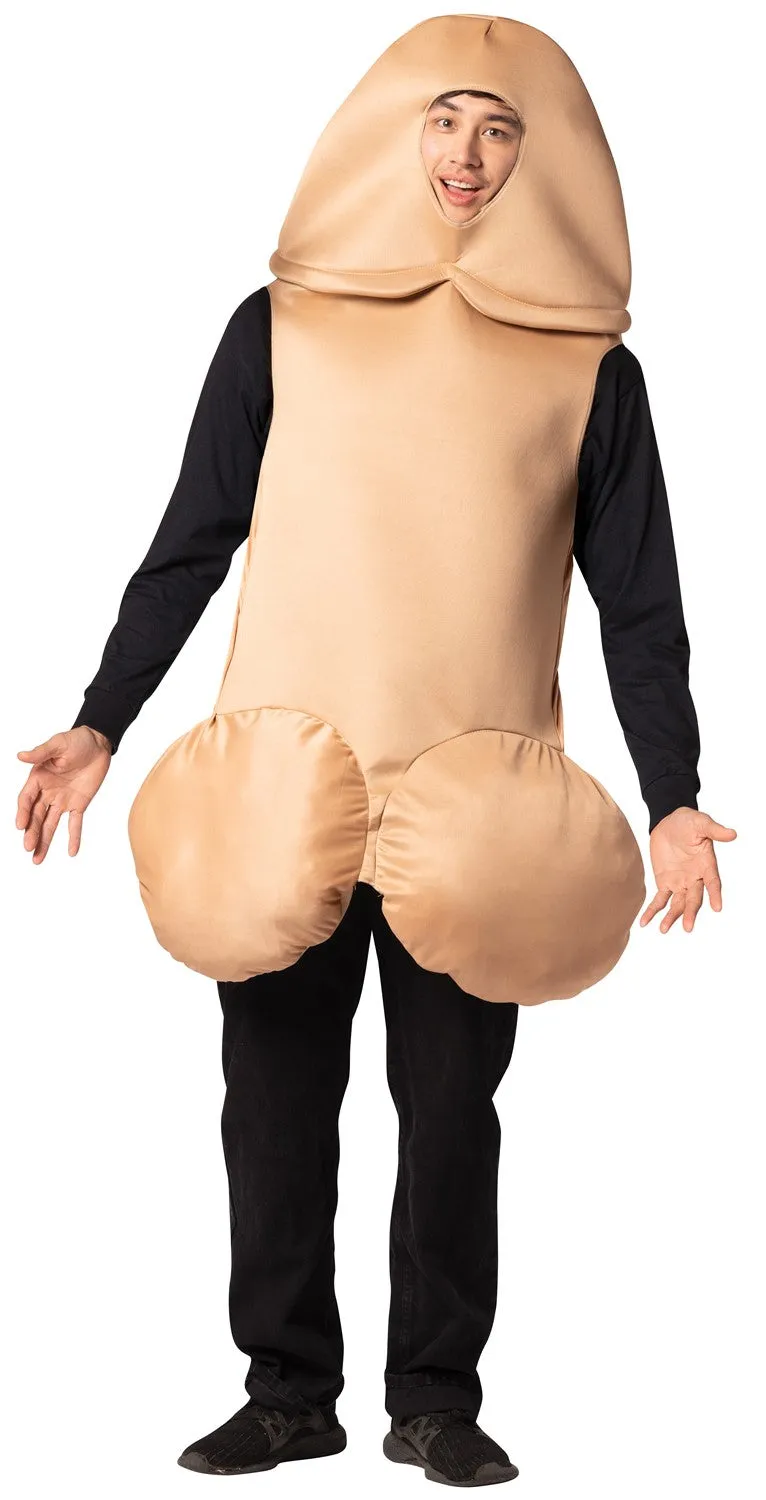 Rasta Imposta Penis Beige Kostüm One Size Erwachsene