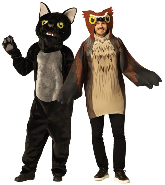 Rasta Imposta Eule Katze Paarkostüm O/S Tier
