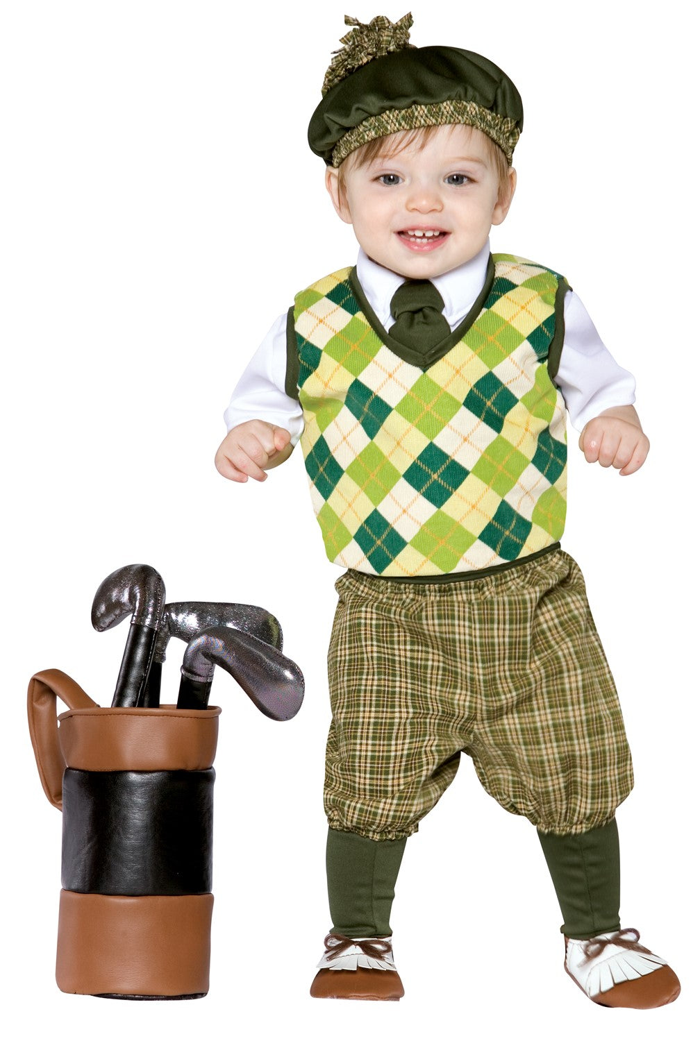 Rasta Imposta Future Golfer Babykostüm 18-24 Monate mit Schläger