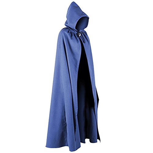 Mytholon Aaron Umhang Schwarz Canvas Baumwolle 140cm