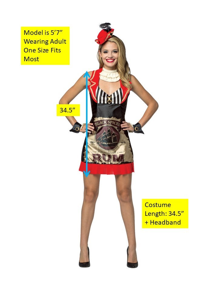 Rasta Imposta Rum Dress Damenkostüm M-L Pirat