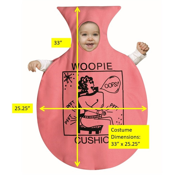 Rasta Imposta Woopie Cushion Babykostüm 3-9 Monate