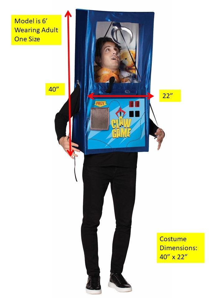 Rasta Imposta Claw Game Kostüm Greifautomat Einheitsgröße