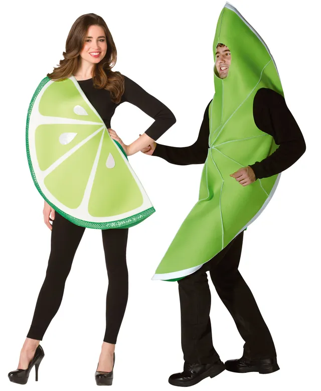 Rasta Imposta Lime Wedge Lime Slice Paar Kostüm Einheitsgröße