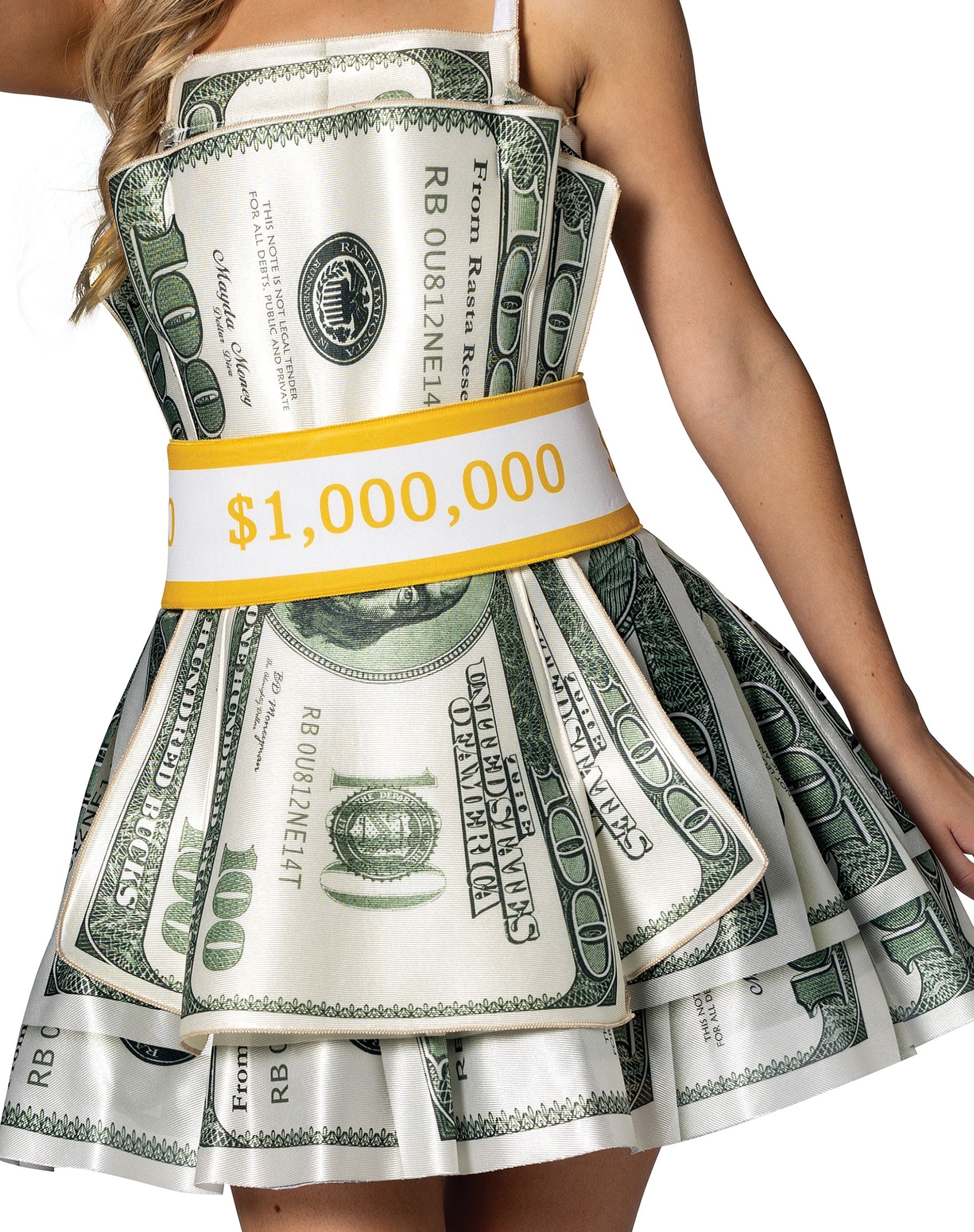 Rasta Imposta Money Kostüm Paarkostüm Kleid Anzug Geld