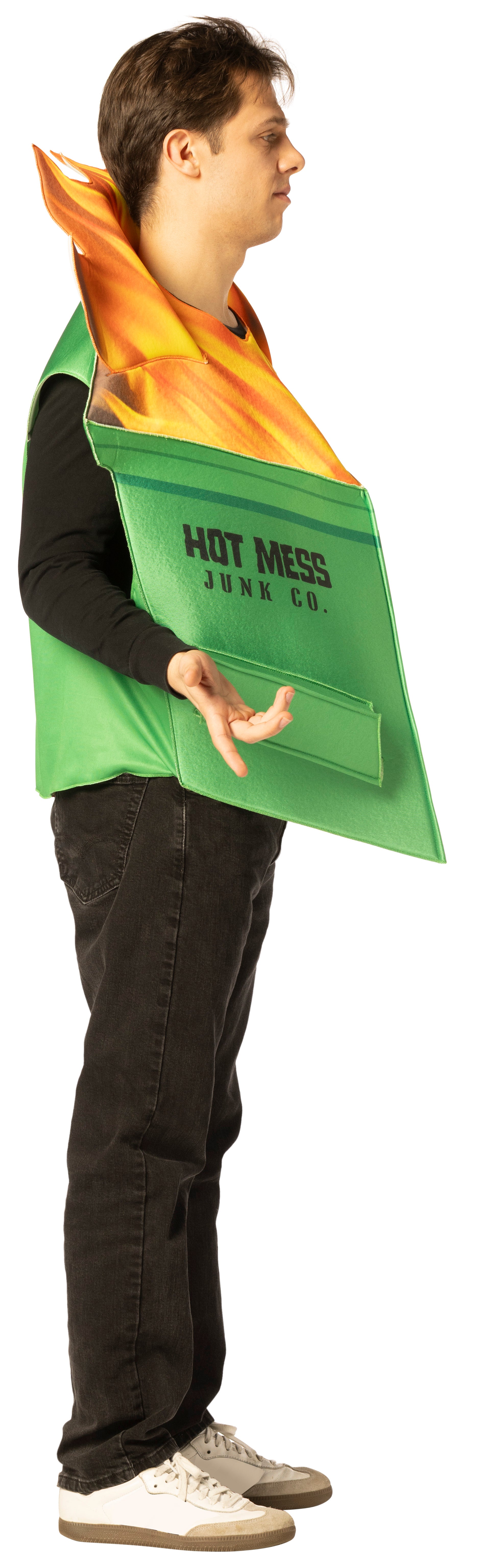 Rasta Imposta Dumpster Fire Mülltonnen Kostüm One Size