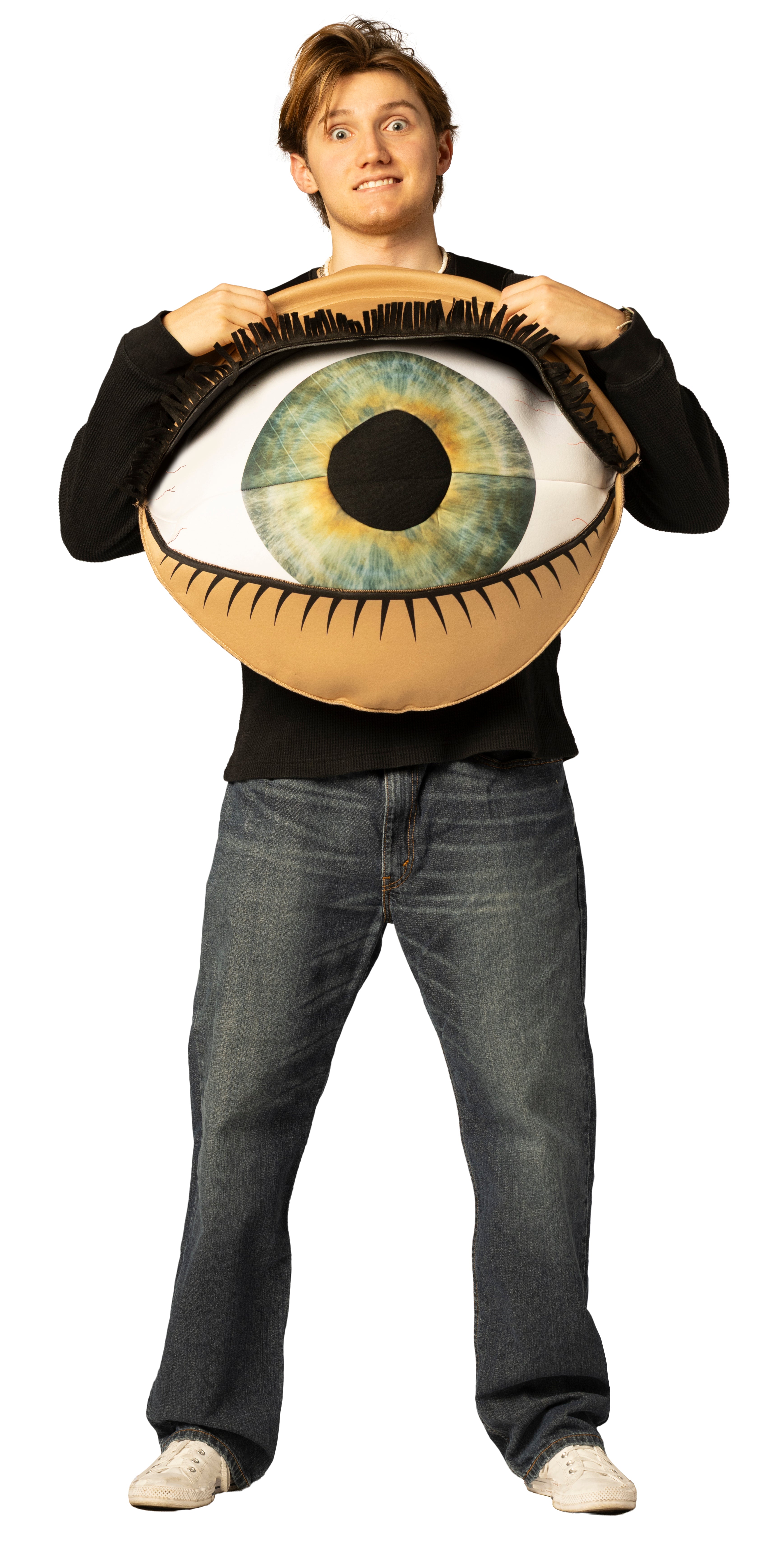 Rasta Imposta Blinking Eye Kostüm One Size mit Wimpern