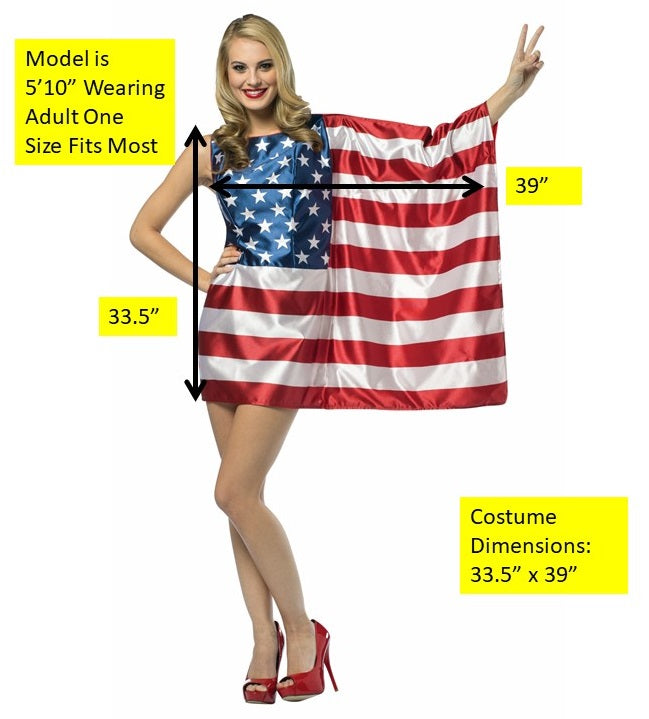 Rasta Imposta USA American Flag Dress Damenkostüm Gr. 10