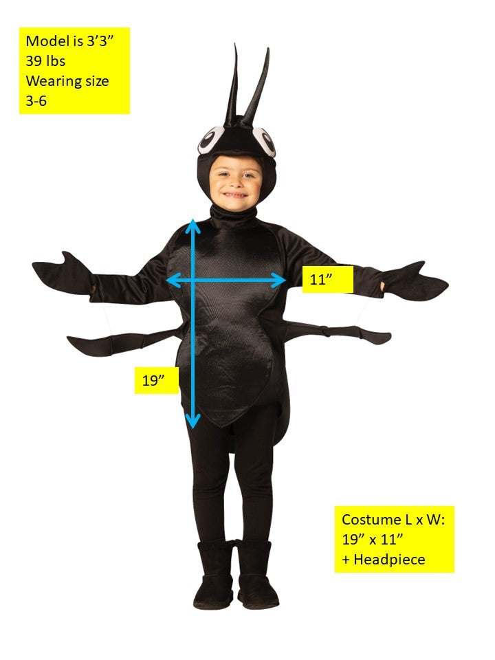 Rasta Imposta Ant Kinderkostüm Ameise Gr. 3-4 Polyester
