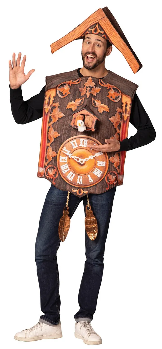 Rasta Imposta Coo Coo Clock Kuckucksuhr Kostüm Einheitsgröße