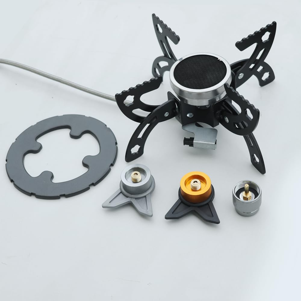 REDSUN FD1 Gaskocher Infrarot Set mit Topfträger