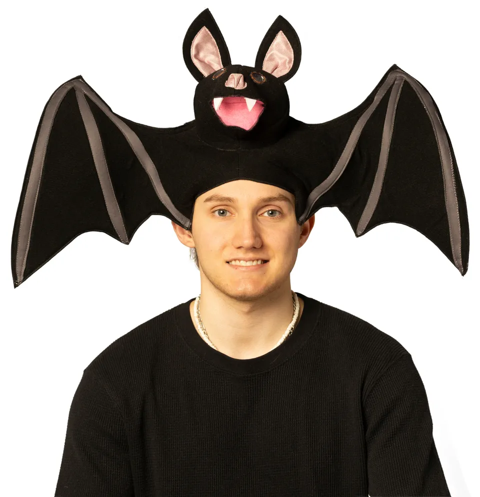 Rasta Imposta Bat Hat Fledermaushut One Size Schwarz