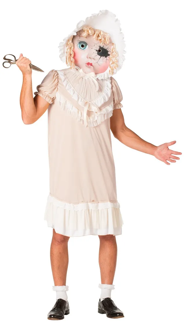 Rasta Imposta Molly Demonic Dolly Kostüm Einheitsgröße Puppenkleid