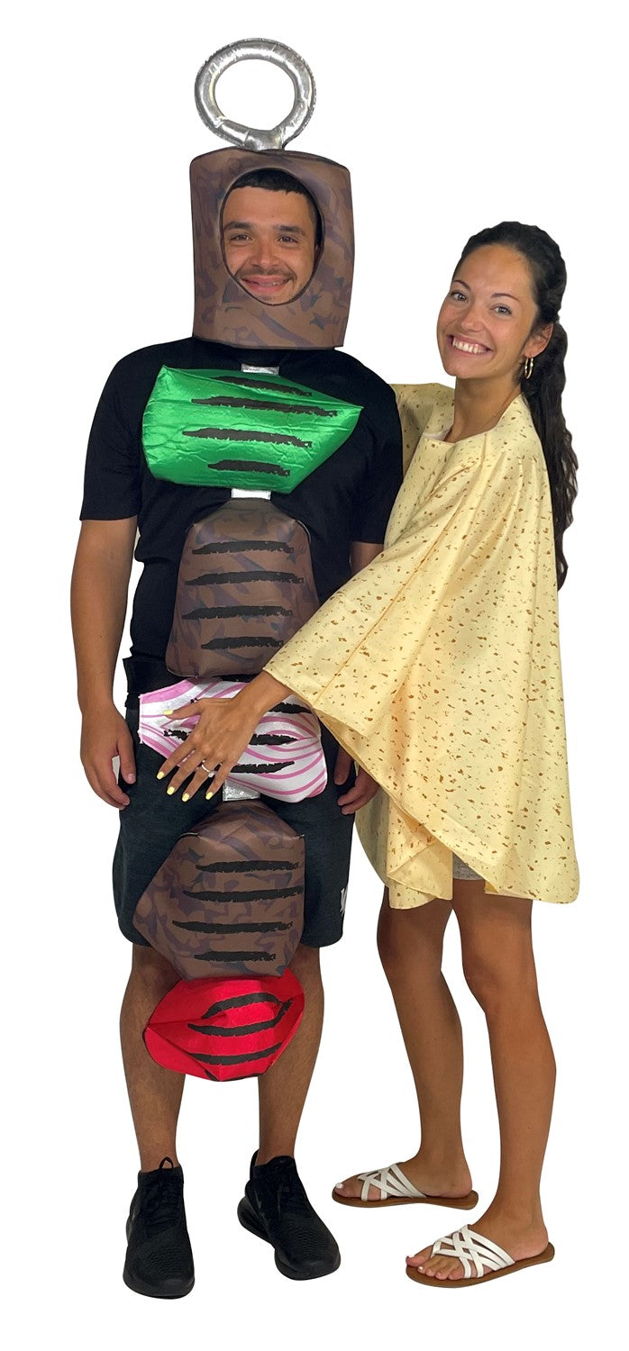 Rasta Imposta Beef Kebab Pita Partnerkostüm One Size