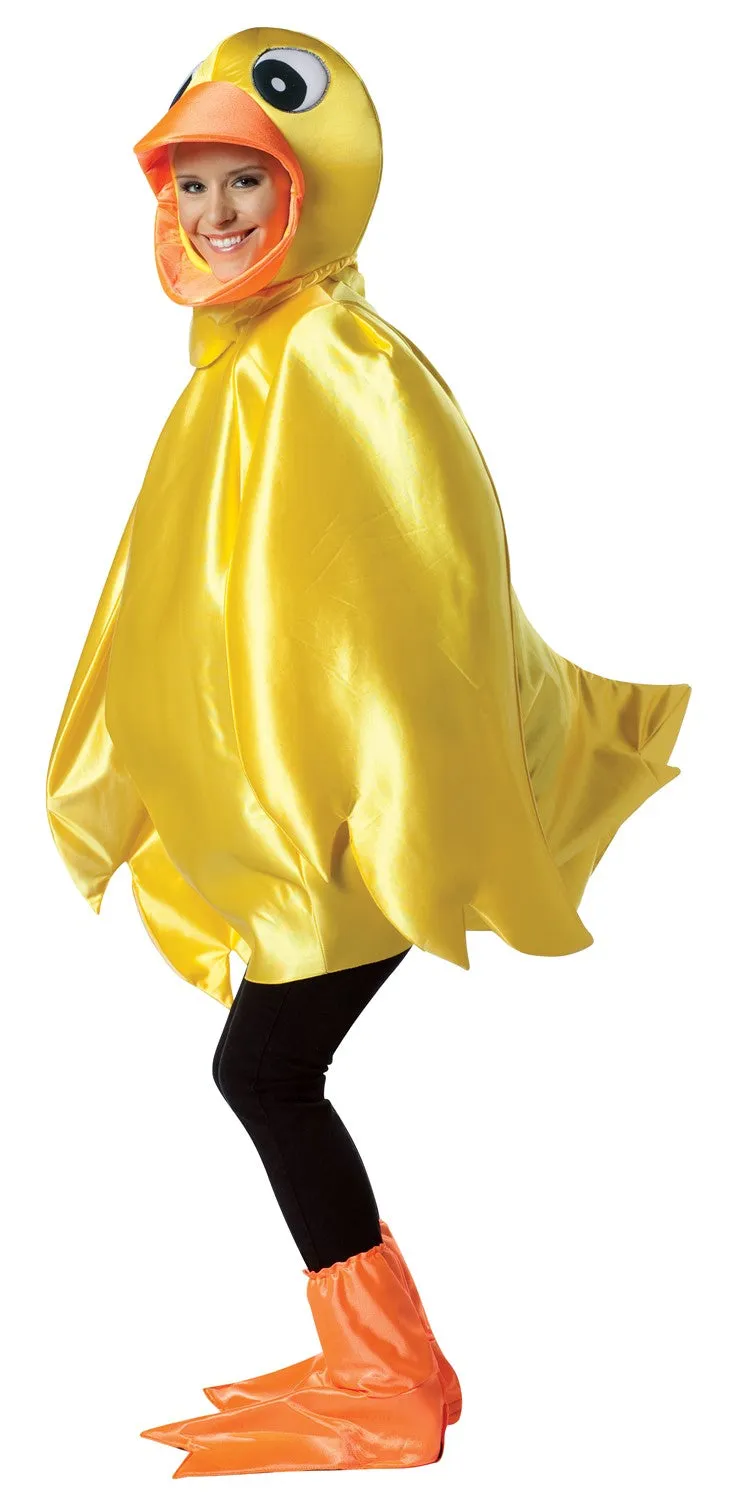Rasta Imposta Yellow Ducky Enten Kostüm Einheitsgröße gelb Tunika