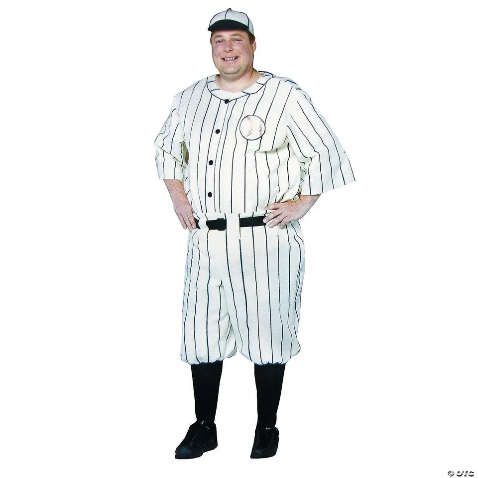 Rasta Imposta Old Tyme Player Baseball Kostüm Plus Size