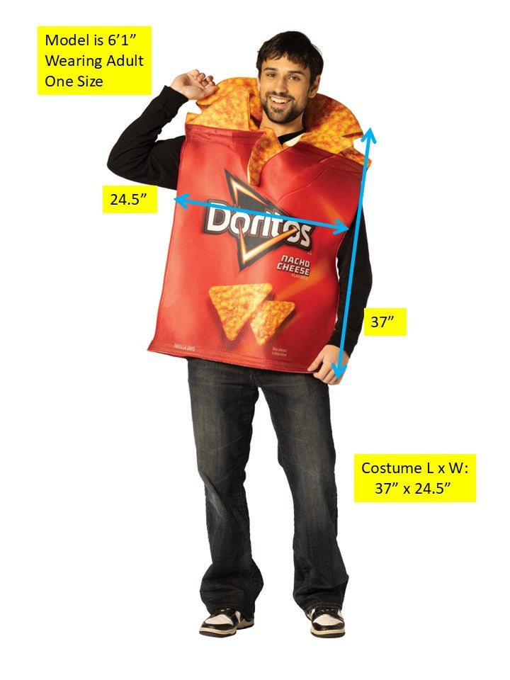Rasta Imposta Doritos Nacho Cheese Chips Kostüm