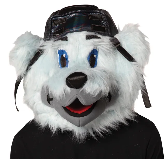 Rasta Imposta NHL Louie Maskottchen-Kopf Kostüm Einheitsgröße