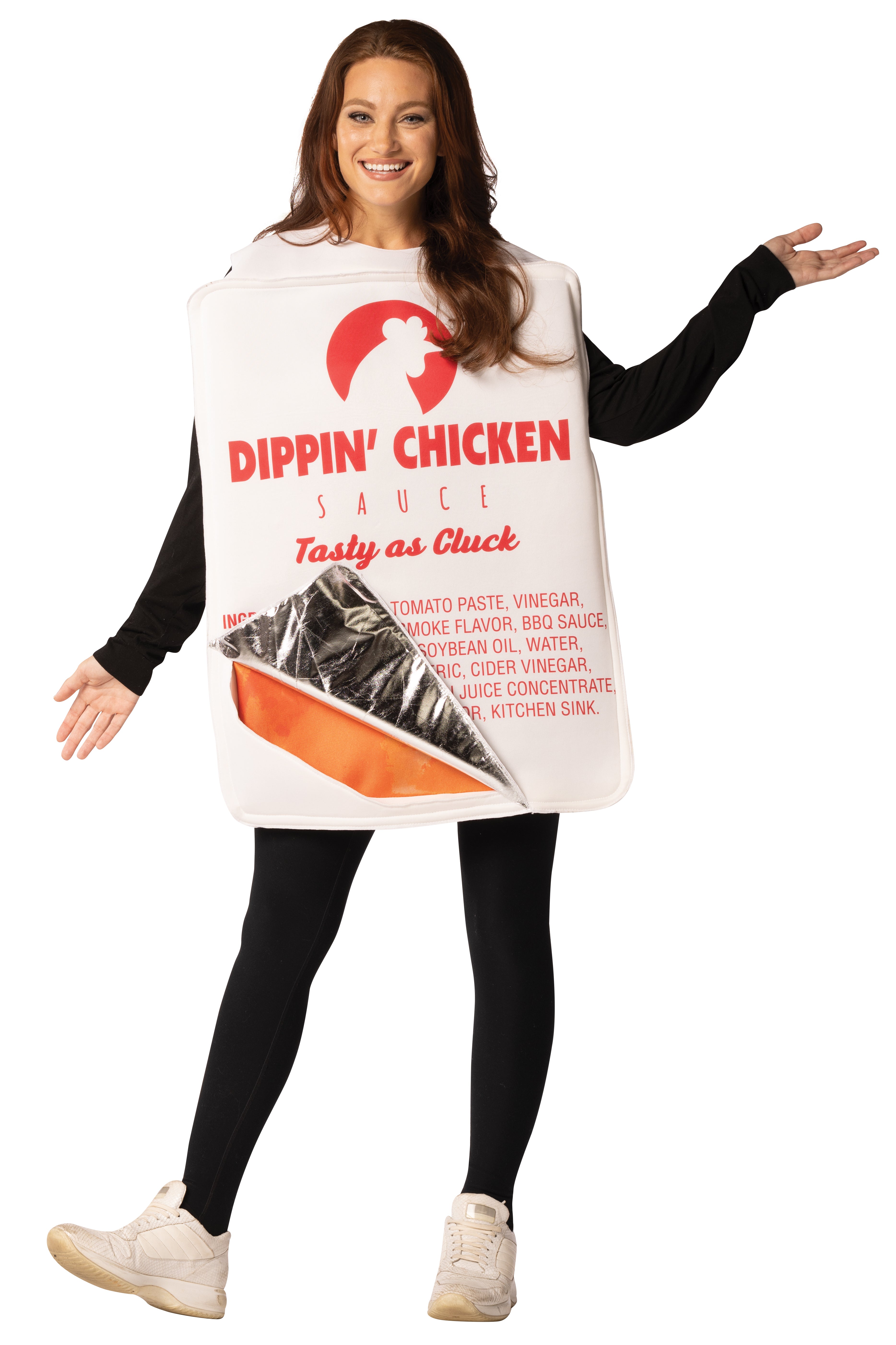 Rasta Imposta Chicken Finger Dipping Sauce Kostüm One Size Tunika