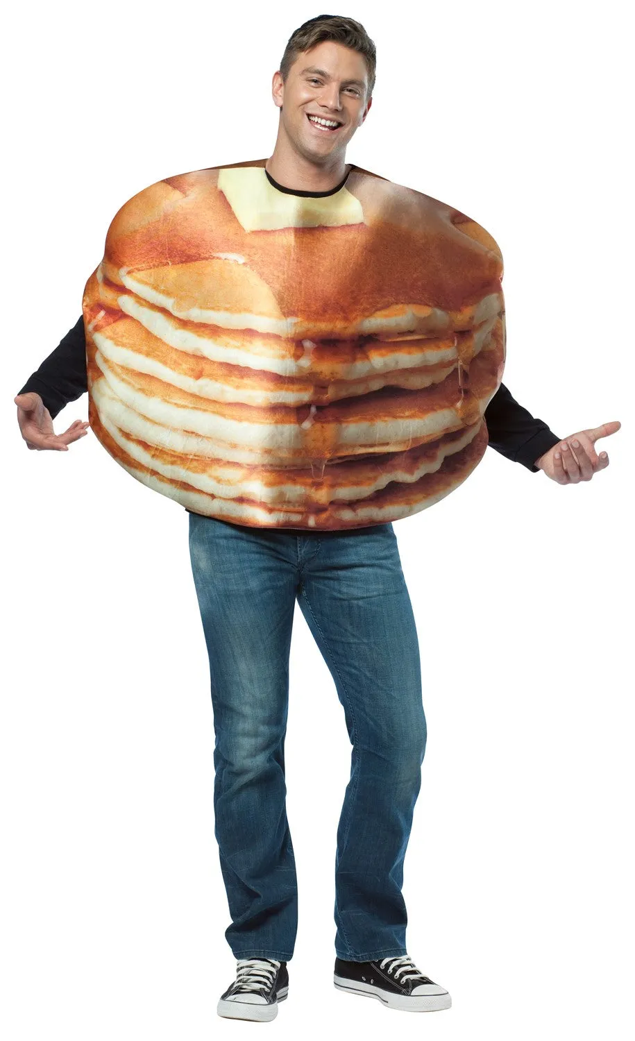 Rasta Imposta Stacked Pancakes Kostuem Einheitsgroesse