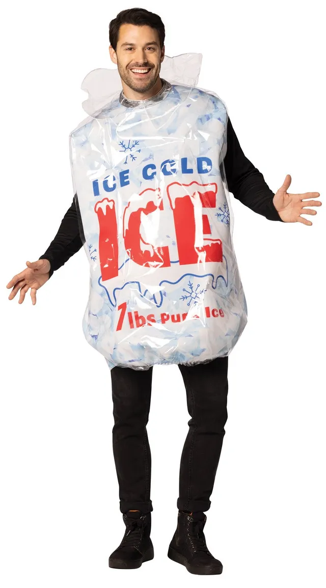 Rasta Imposta Packaged Ice Eisbeutel Kostüm One Size