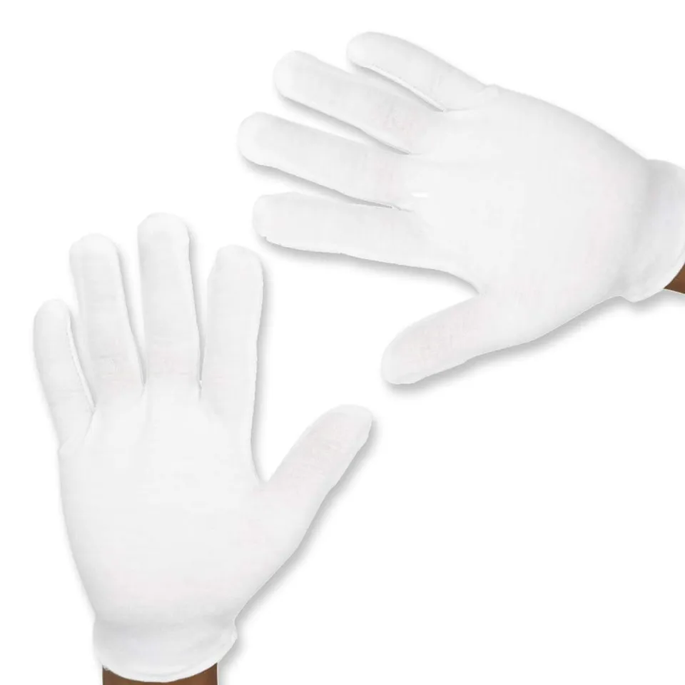 Katara Mario Handschuhe weiß Baumwolle Einheitsgröße 1 Paar