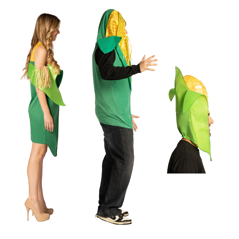 Rasta Imposta Family of Corn Gruppenkostüm 4-teilig Mais