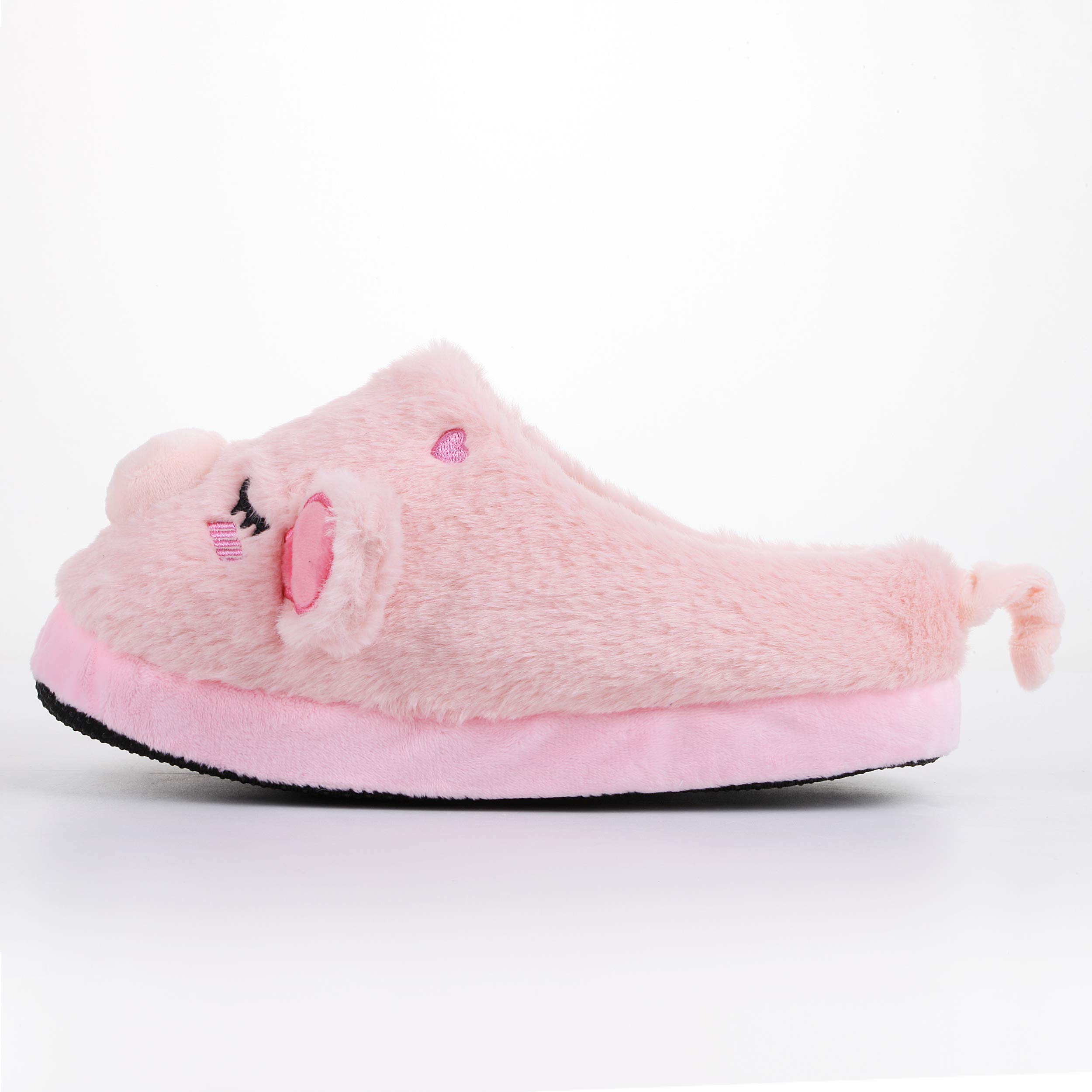 Katara Hausschuhe Schweinchen Slipper Plüsch Unisex