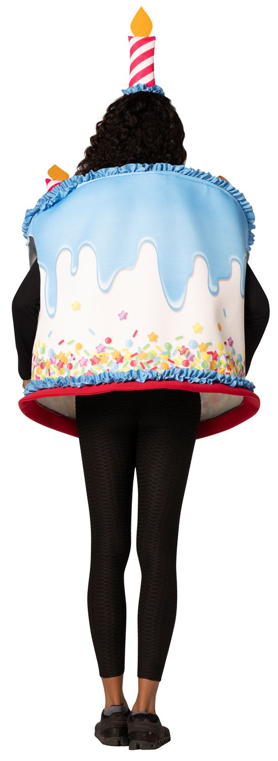 Rasta Imposta Happy Birthday Confetti Cake Kostüm Kerzen