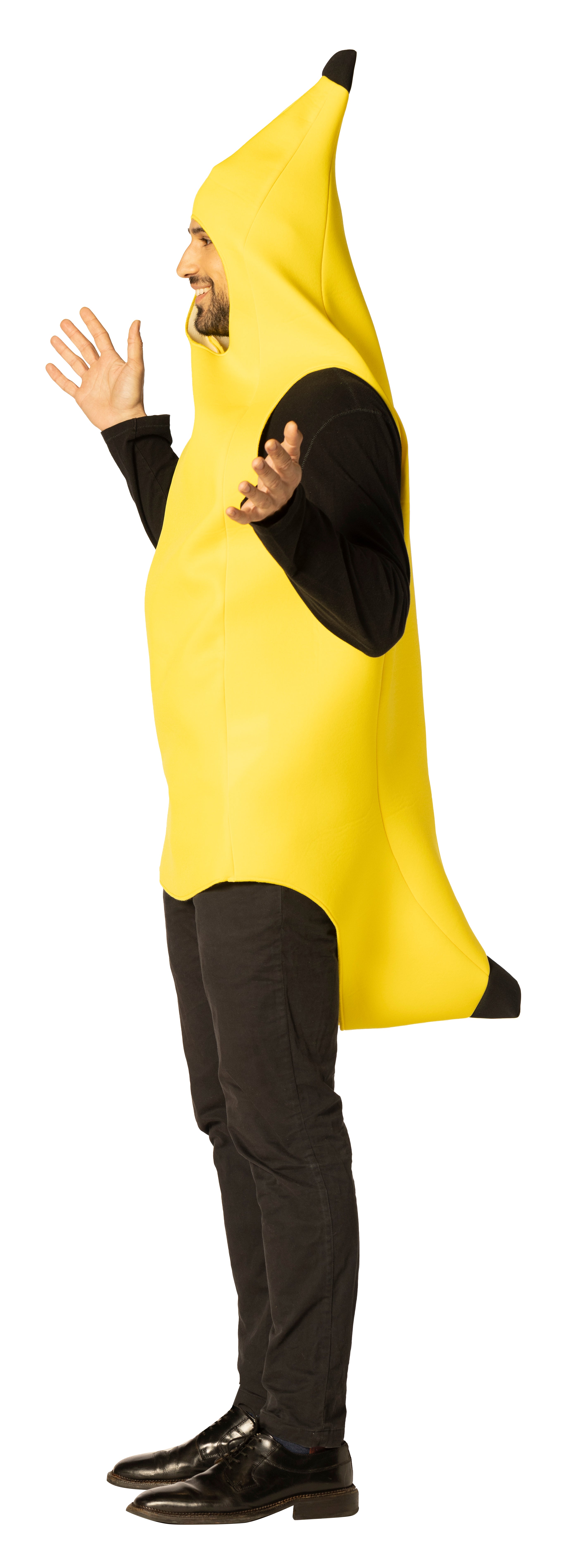 Rasta Imposta Backward Banana Kostüm Einheitsgröße Bananen-Tunika