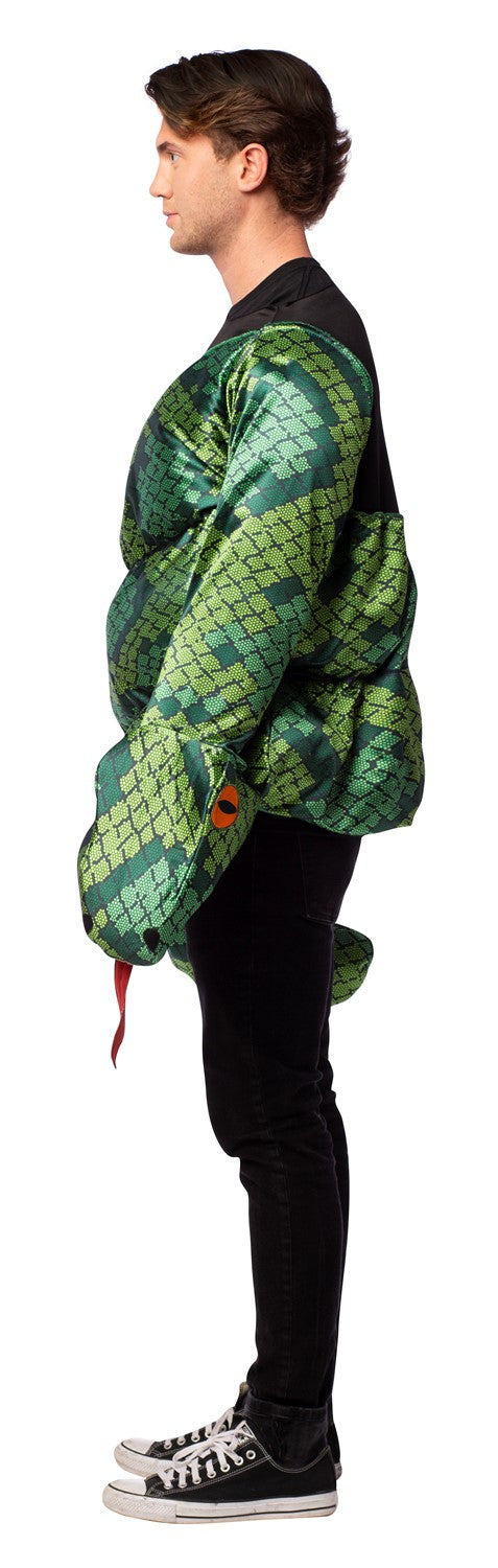 Rasta Imposta Anaconda Snake Kostüm One Size Grün Schlange