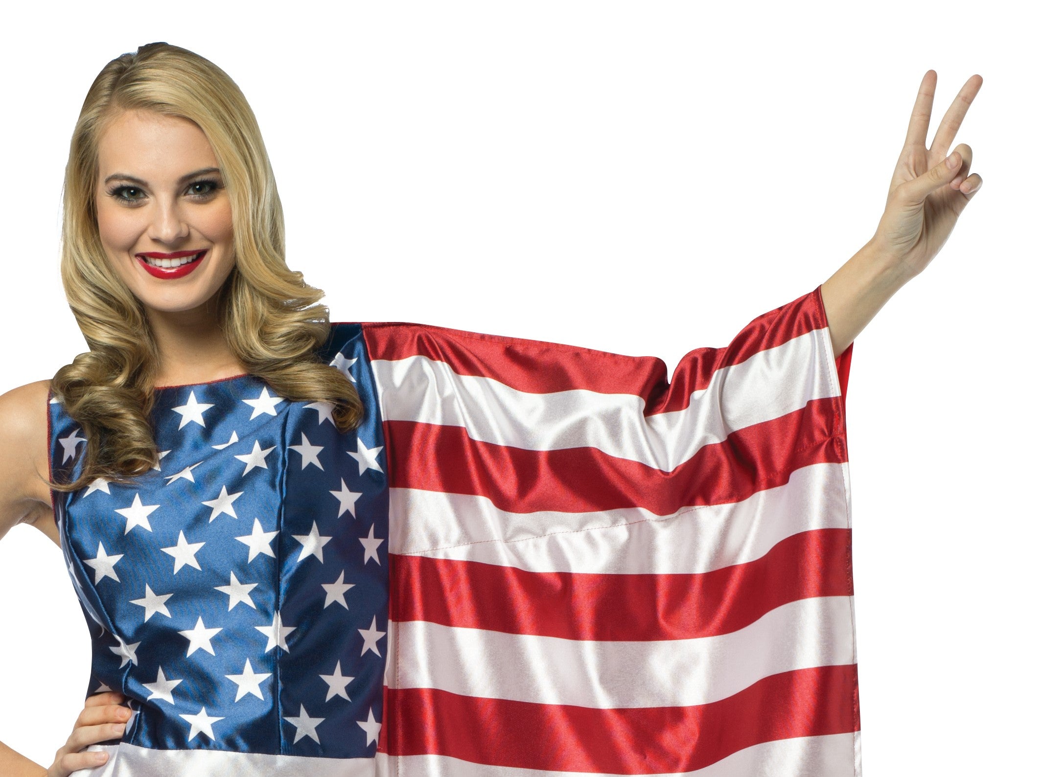 Rasta Imposta USA American Flag Dress Damenkostüm Gr. 10
