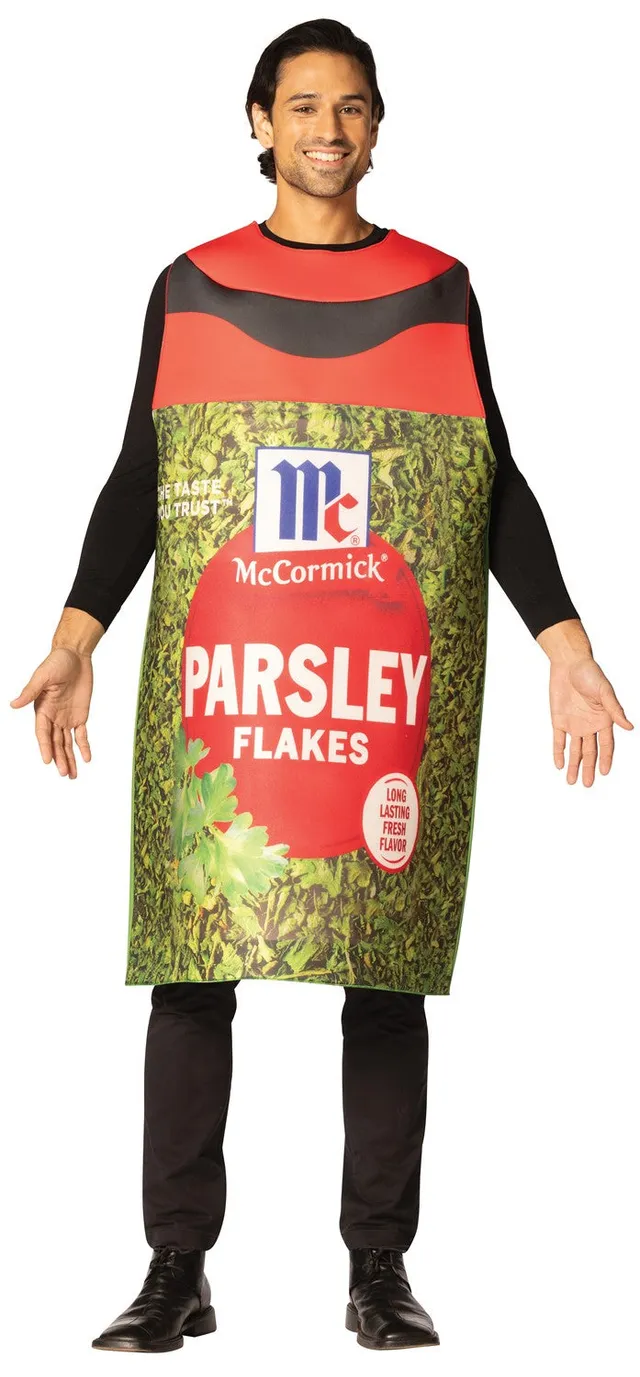 Rasta Imposta McCormick Parsley Flakes Kostüm Einheitsgröße Tunika