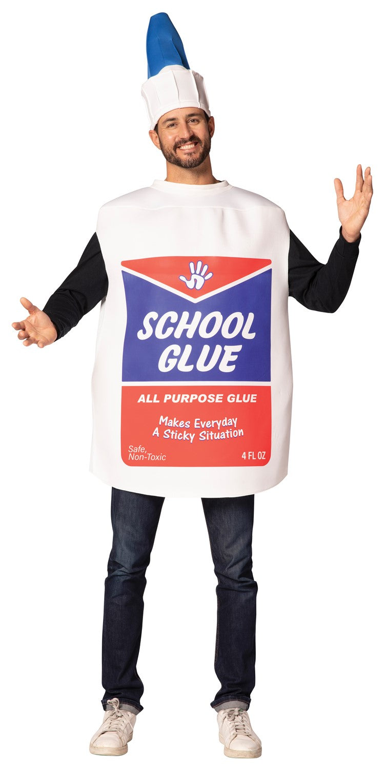 Rasta Imposta School Glue Squeeze Bottle Kostüm One Size