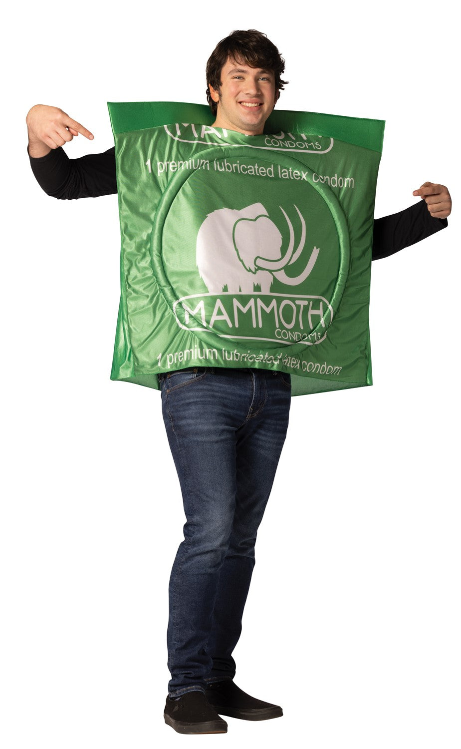 Rasta Imposta Mammoth Condom Kostüm Einheitsgröße 100% Poly