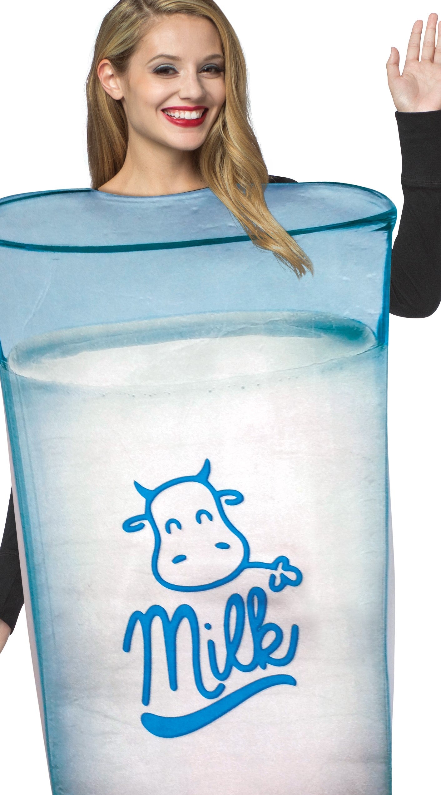 Rasta Imposta Glass of Milk Kostüm Einheitsgröße weiß Tunika