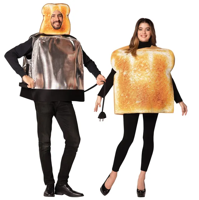 Rasta Imposta Toast Toaster Paarkostüm für Zwei One Size