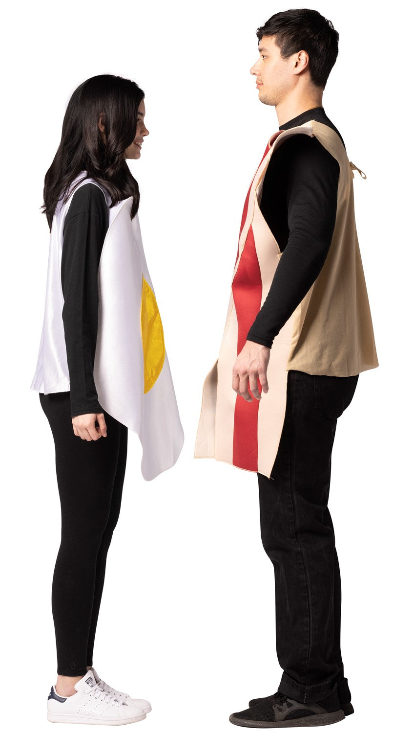 Rasta Imposta Adult Costumes Bacon & Eggs Kostüm One Size