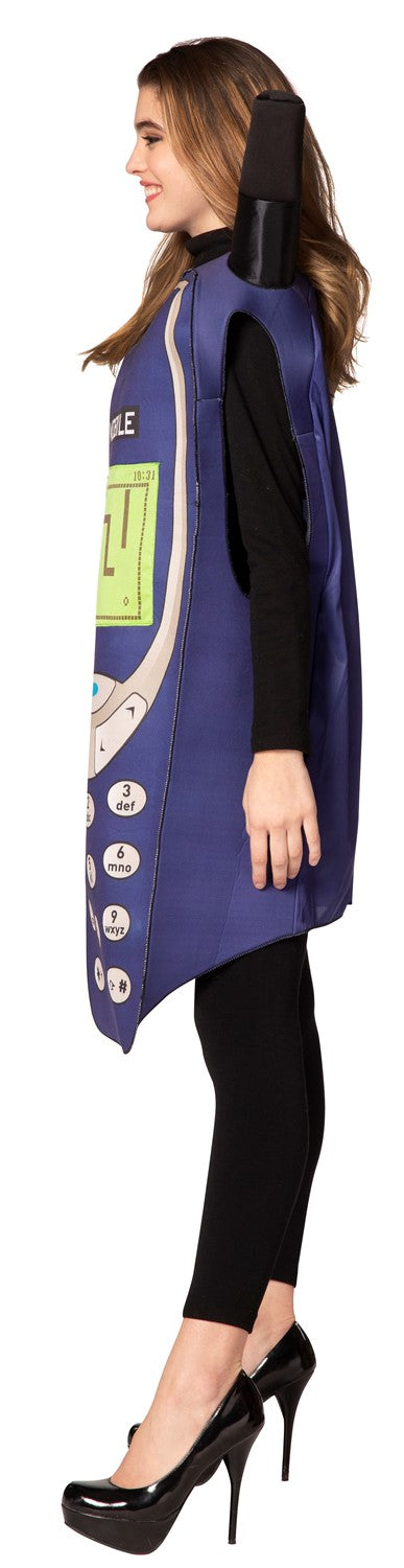 Rasta Imposta Retro Handy Kostüm Einheitsgröße 2000er