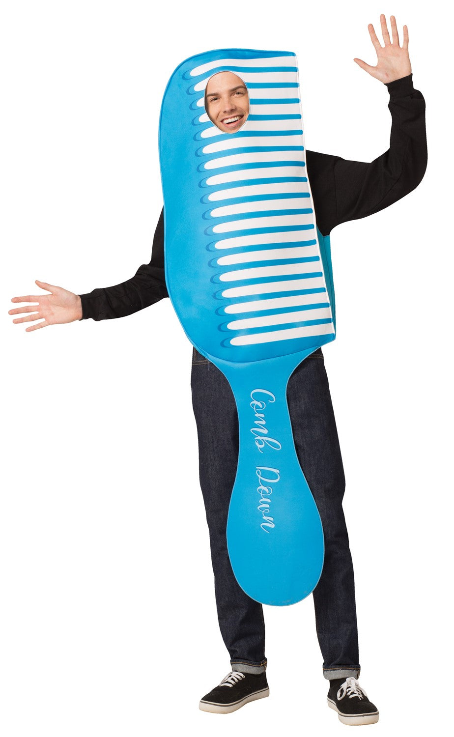 Rasta Imposta Comb Kostüm Einheitsgröße Kamm Tunika Polyester