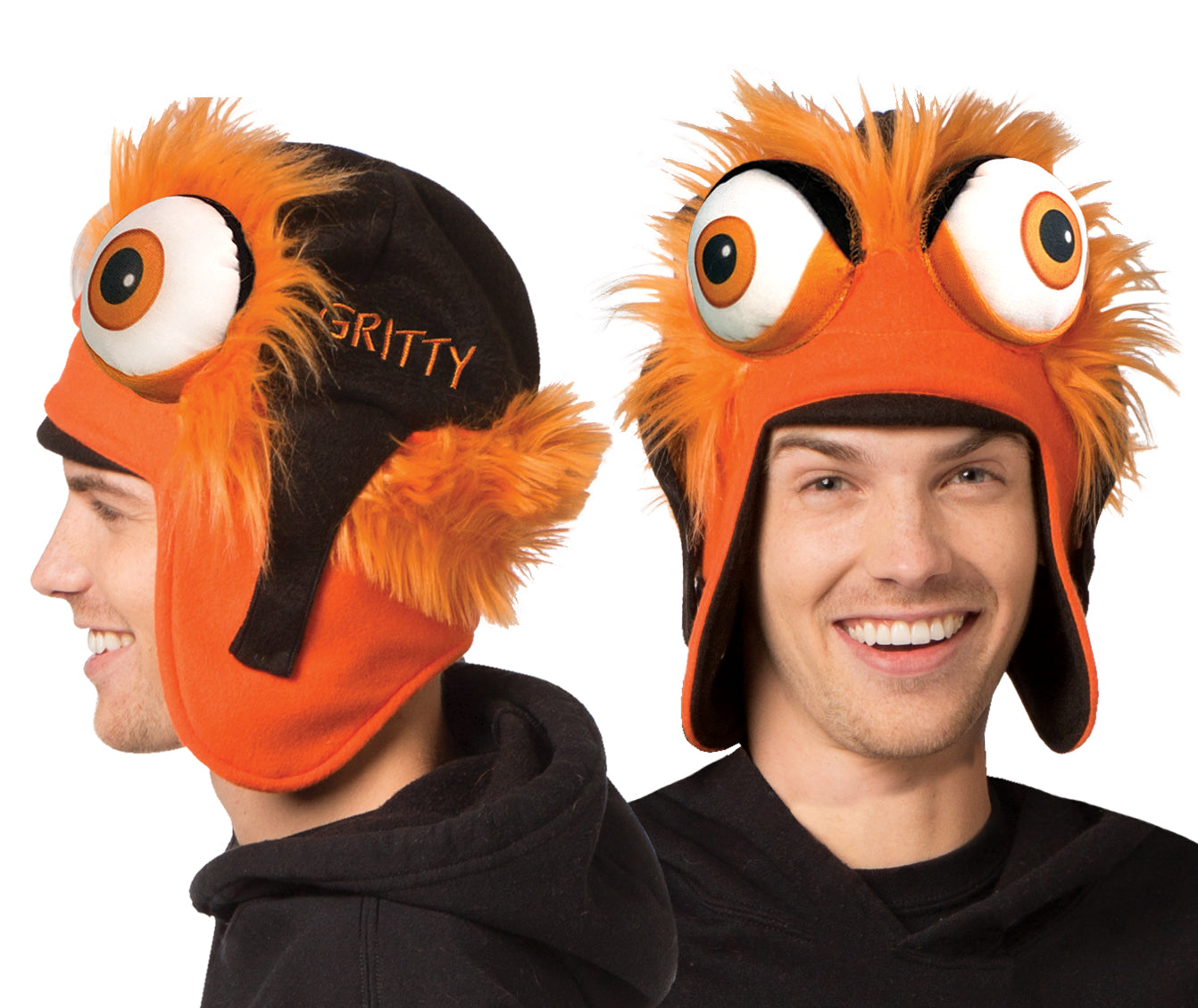 Rasta Imposta Gritty Trapper Hat Mütze Einheitsgröße orange Fleece
