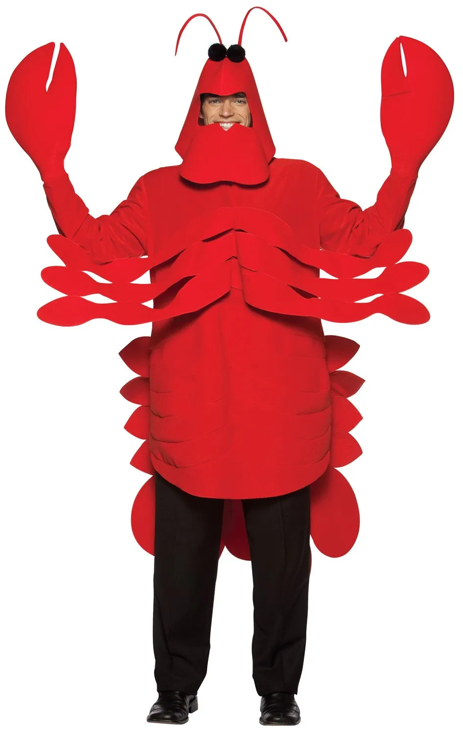 Rasta Imposta Lobster Kostüm Hummer Einheitsgröße