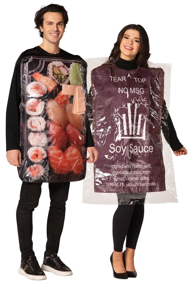 Rasta Imposta Soy Sauce Sushi Partnerkostüm 2 Tuniken
