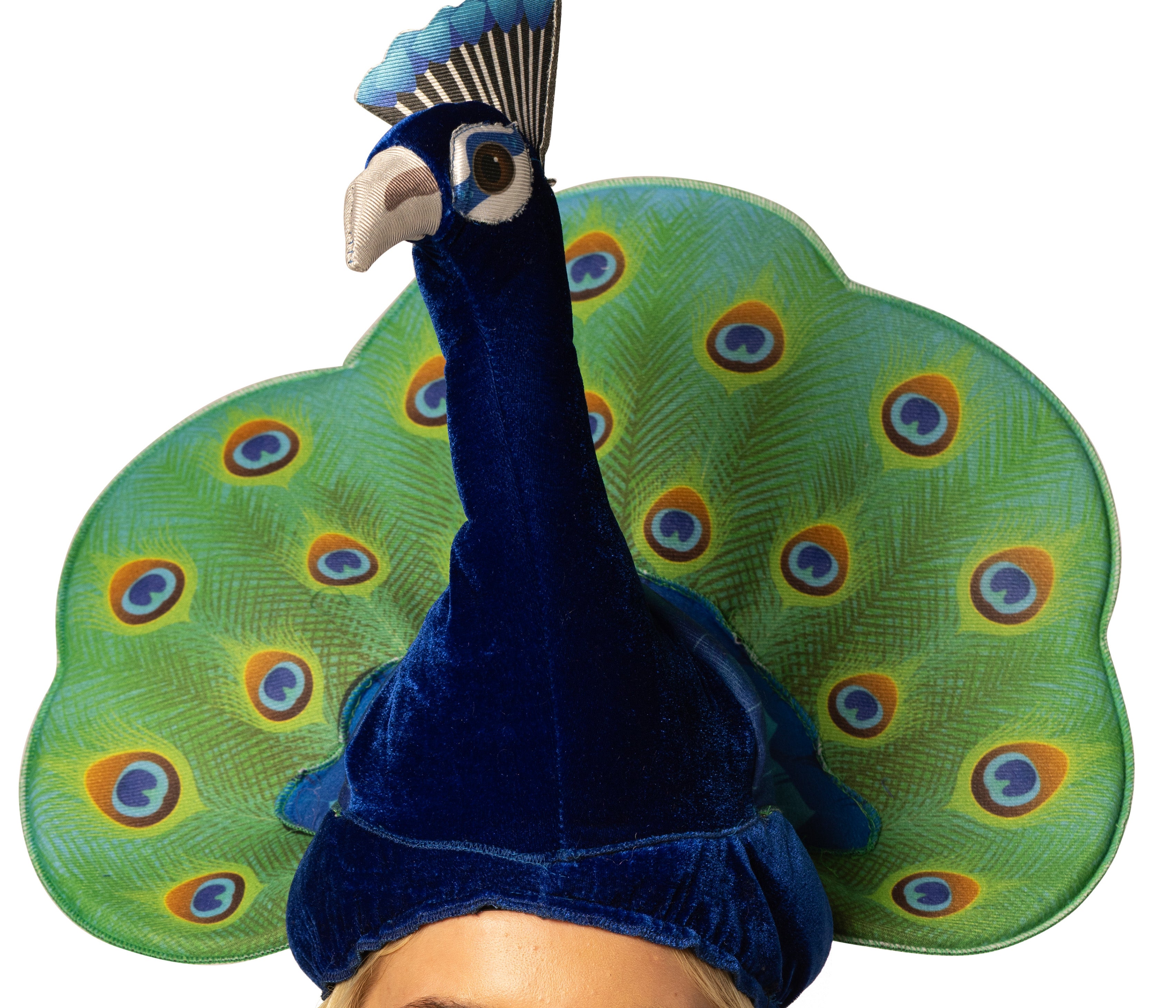 Rasta Imposta Peacock Hut Kostümzubehör One Size Bunt