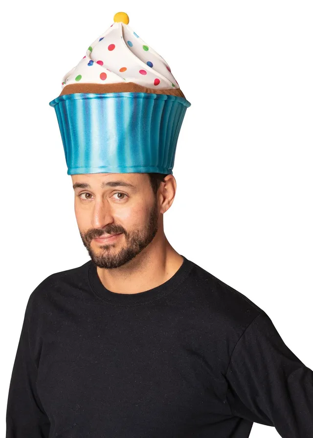 Rasta Imposta Blue Cupcake Hat Kostümhut blau Einheitsgröße