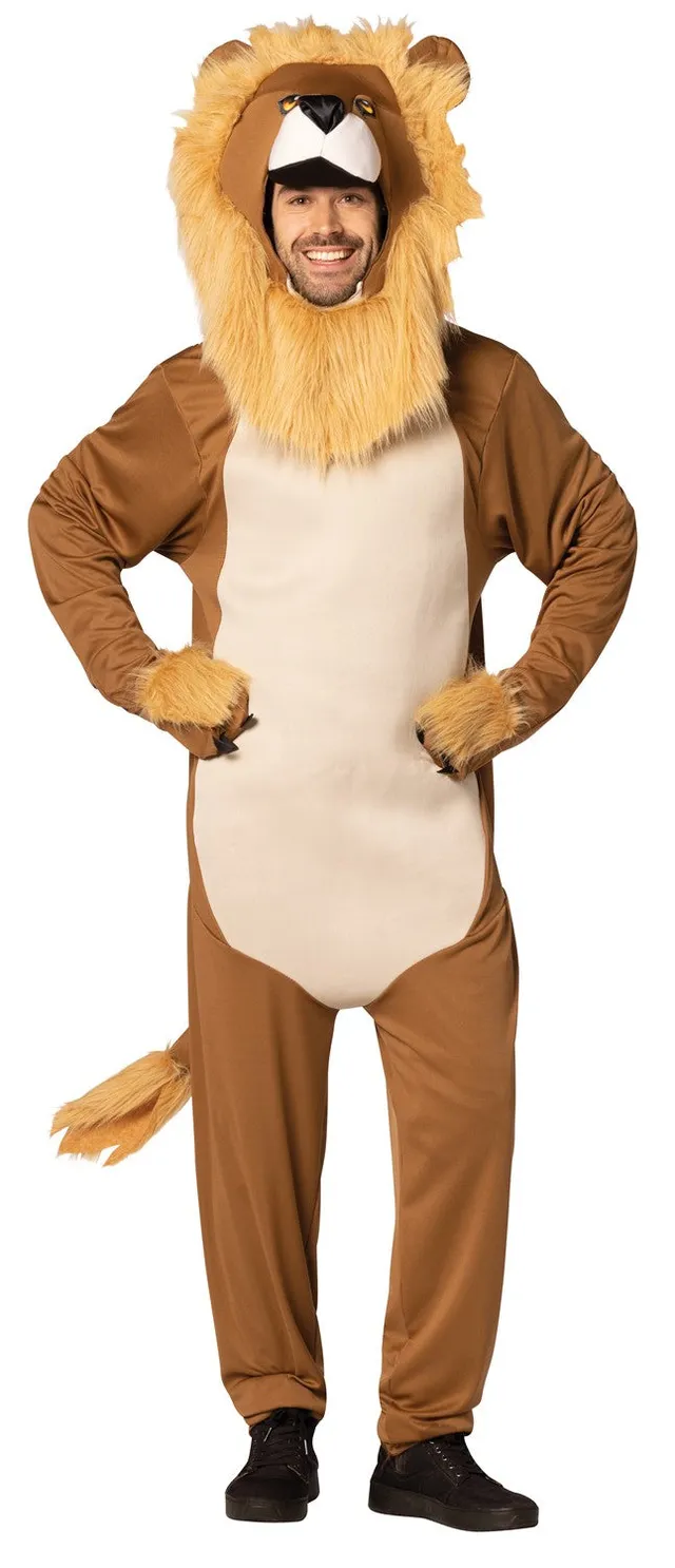 Rasta Imposta Lion Kostüm Einheitsgröße Löwe Overall