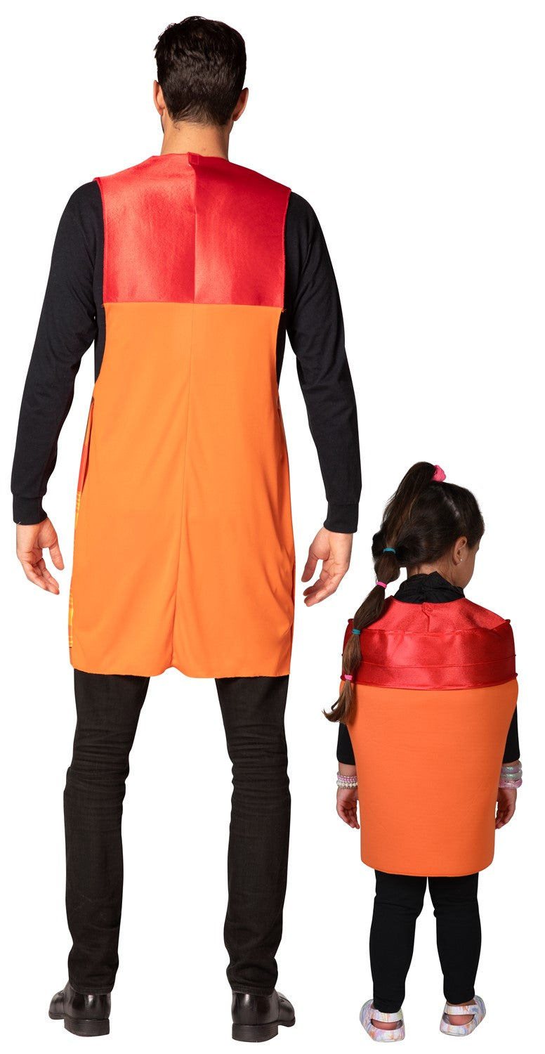 Rasta Imposta Pumpkin Spice Partnerkostüm Kostüm Set 3-6