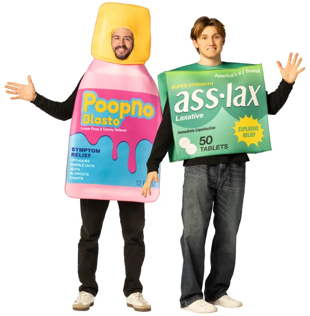 Rasta Imposta Abführmittel & Poop Paarkostüm Einheitsgröße