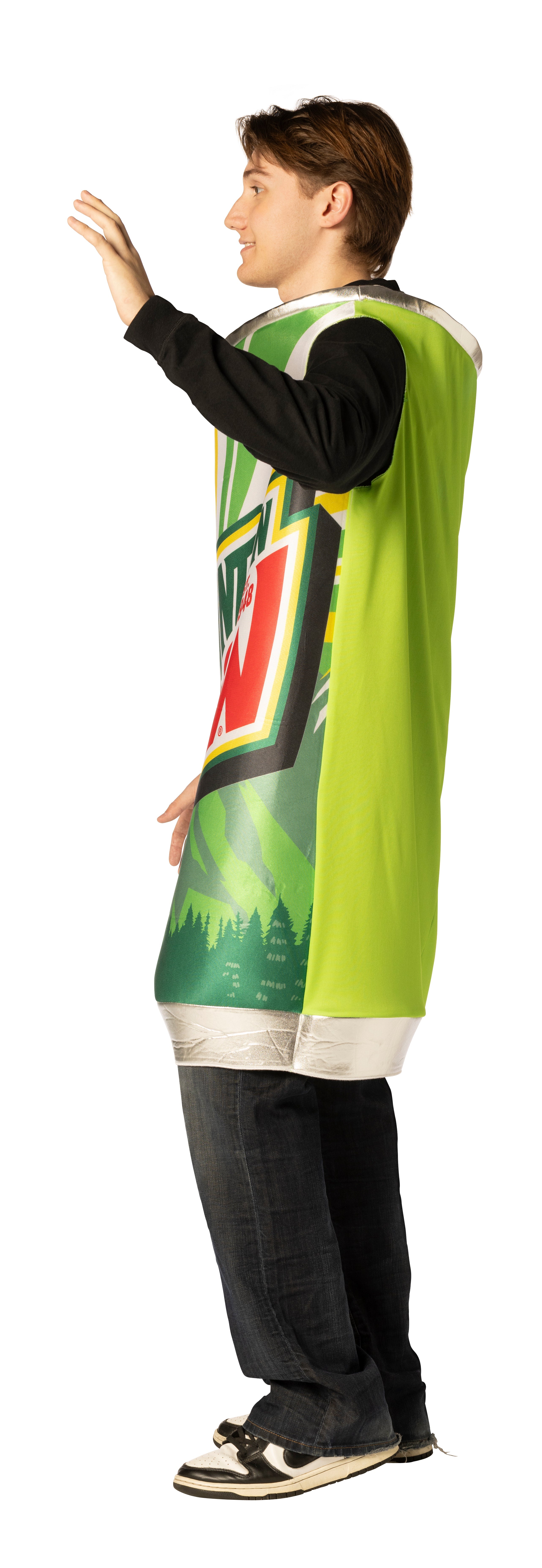 Rasta Imposta Mountain Dew Can Kostüm Einheitsgröße Soda